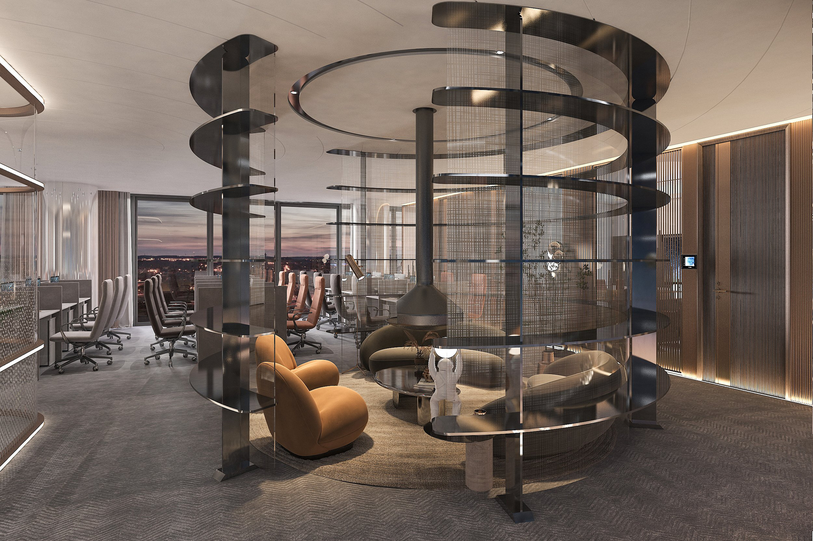 Cocept văn phòng hiện đại 