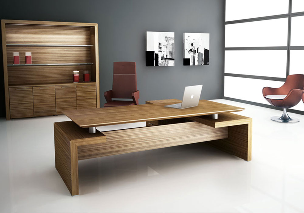 Lựa chọn kiểu dáng bàn làm việc cũng tùy thuộc vào thẩm mỹ và sở thích của giám đốc